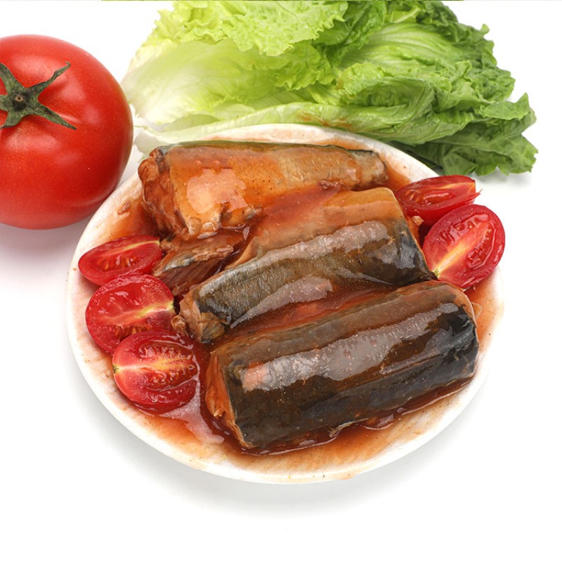 OEM ODM Free Sample Canned Fish Mackerel in Tomato Sauce/ Brine/oil With Approved Factory Price