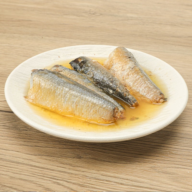 OEM ODM Free Sample Custom Package Canned Sardine In Oil 125g