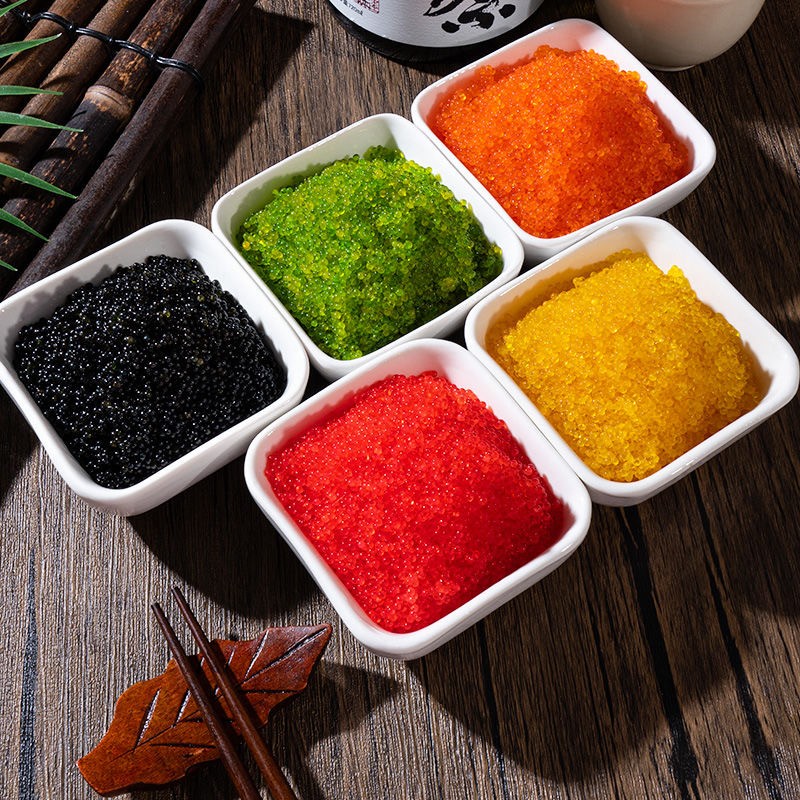 Free Sample OEM ODM Custom Package Original Additive-free Bulk Sell Healthy Frozen Flying Fish Roe Caviar