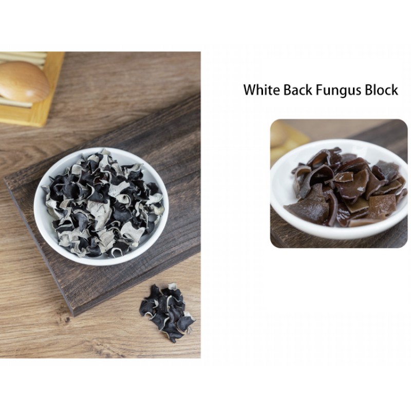 OEM ODM Free Sample Custom LOGO Package High Quality Whole Strip Slice White Bcck Dry Black Fungus