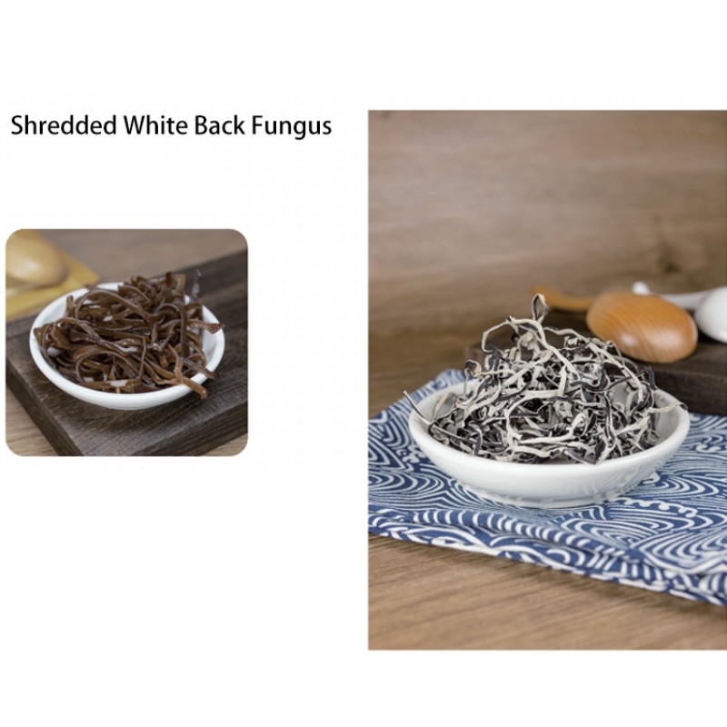 OEM ODM Free Sample Custom LOGO Package Whole Strip Slice White Bcck Chinese Dried Black Fungus Mushroom