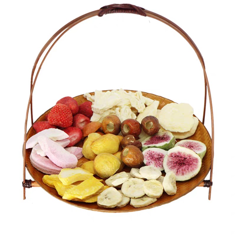 High Quality Bulk Freeze Dried Banana Kiwi Fruit Fig Red Date Apple Strawberry Freeze Dried Mixed Fruits