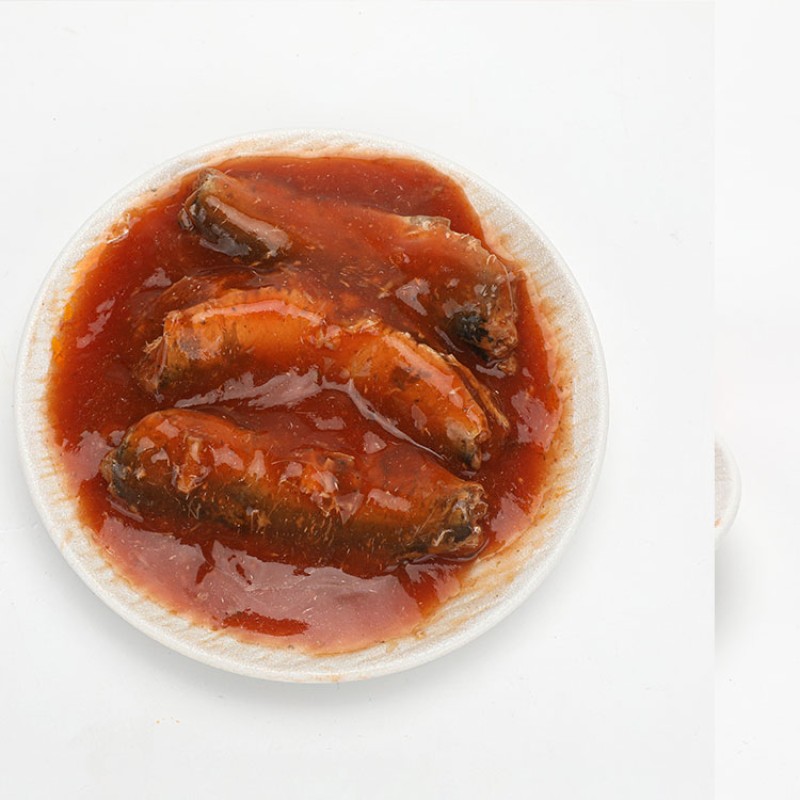 OEM ODM Free Sample Tomato Sauce Canned Seafood High-quality Sardine Delicious Nutrition Canned Fish