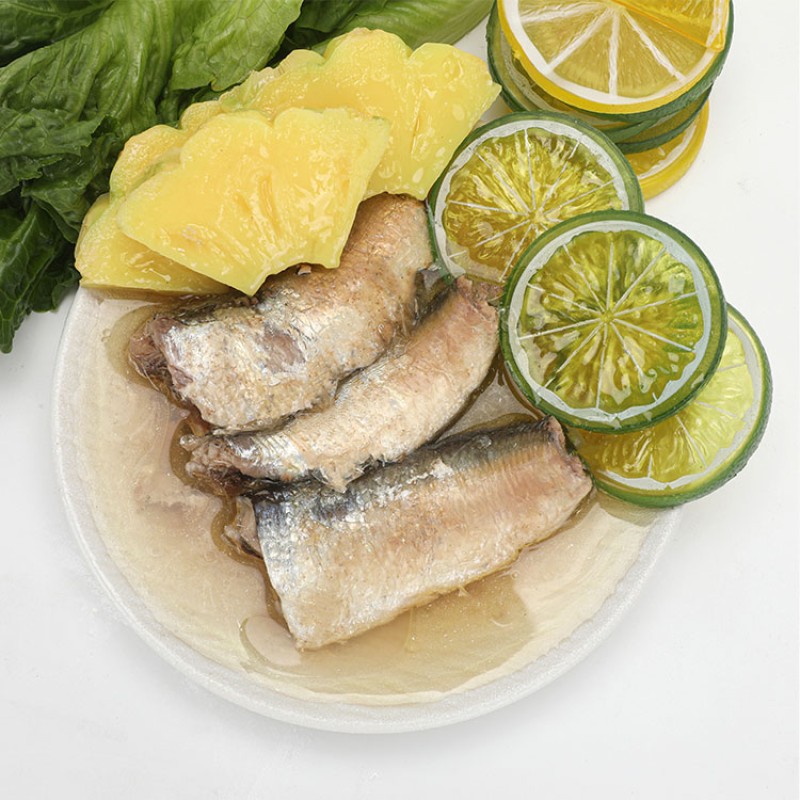 OEM ODM Free Sample High Quality Delicious Canned Canned Salted  Sardine Best Price