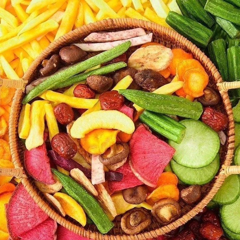 OEM ODM  Freem Sample Wholesale Mixed Dried VF Vegetable and Fruit Crisp Factory Wholesaler for Sale