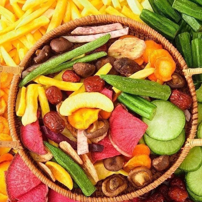 OEM ODM   Free Sample  Mixed Dried VF Vegetable and Fruit Crisp Factory  for Sale