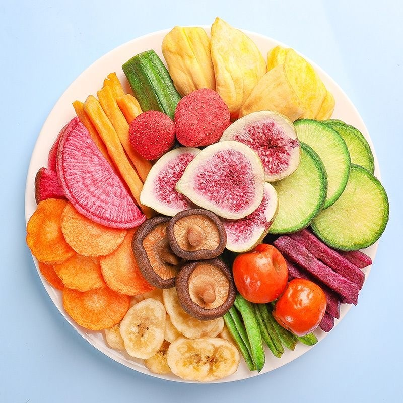 OEM ODM   Free Sample  Mixed Dried VF Vegetable and Fruit Crisp Factory  for Sale