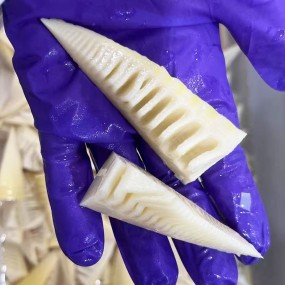 ALL Vegetable Custom Shape Whole Slice Strip Dice Fresh IQF Frozen Bamboo Shoot