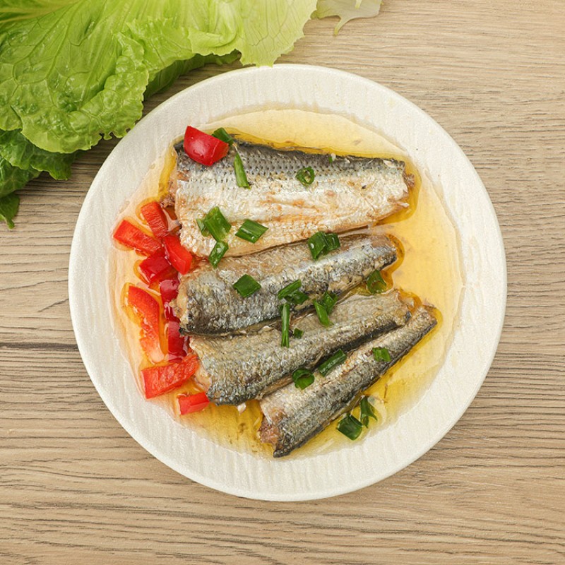 OEM ODM Free Sample High Quality Delicious Canned Small Yellow Croaker  in Vegetable Oil Best Price