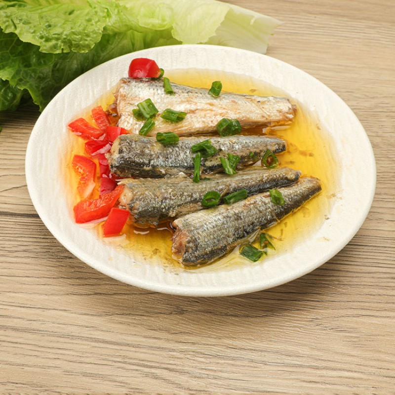 OEM ODM Free Sample High Quality Delicious Canned Small Yellow Croaker  in Vegetable Oil Best Price
