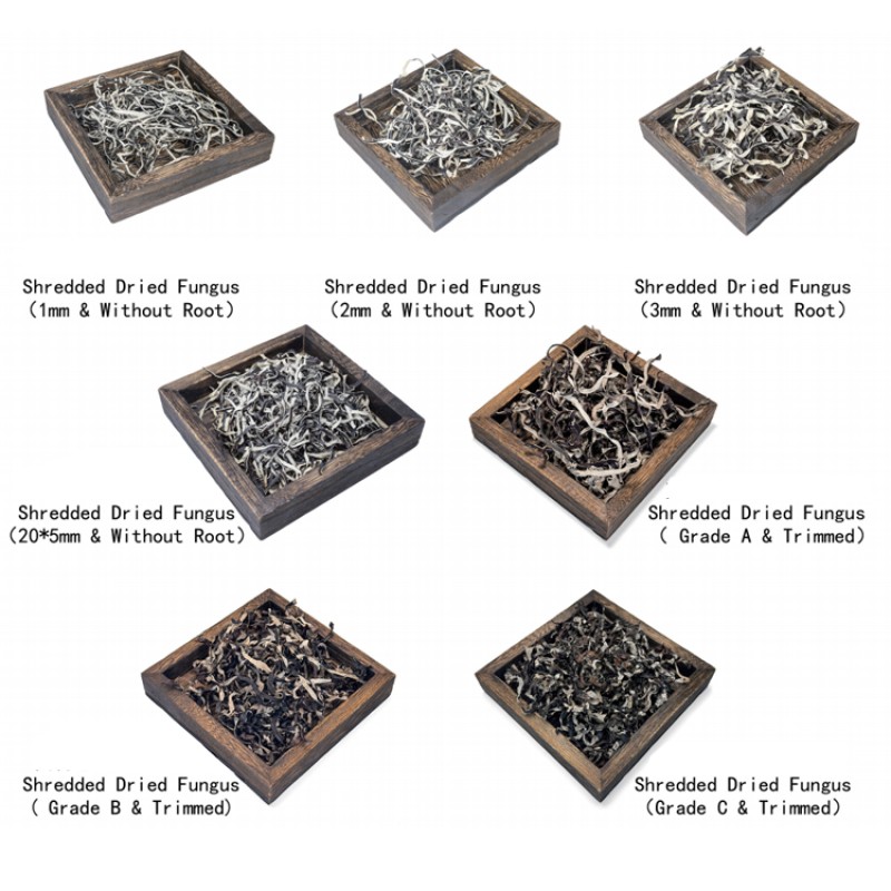 OEM ODM Free Sample Custom LOGO Package Whole Strip Slice White Bcck Black Fungus Mushroom