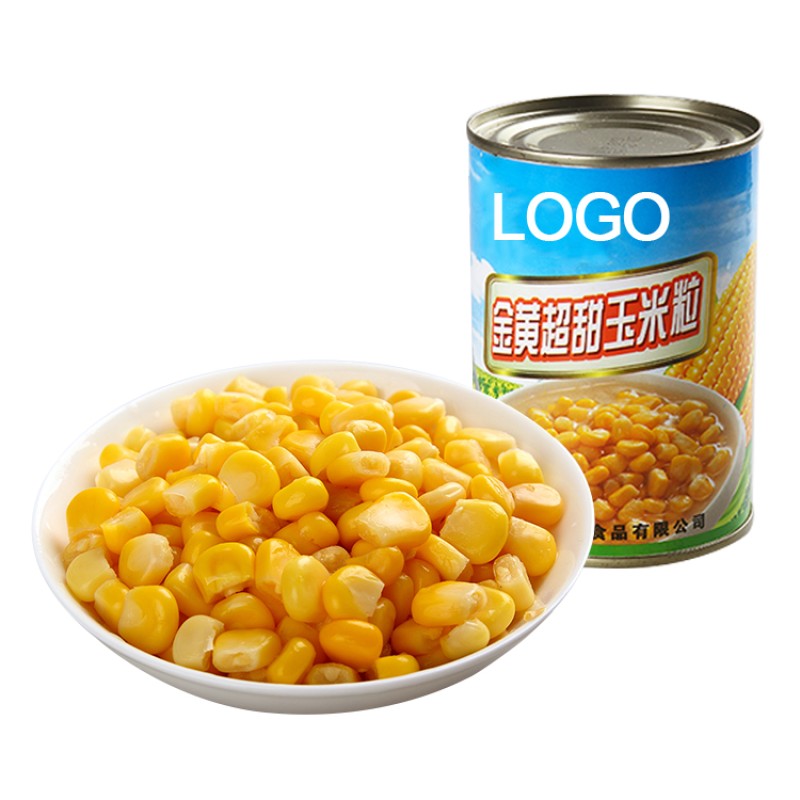 OEM ODM Free Sample Custom LOGO Package China Wholesale Price Canned Vegetables Canned Sweet Kernels Corn