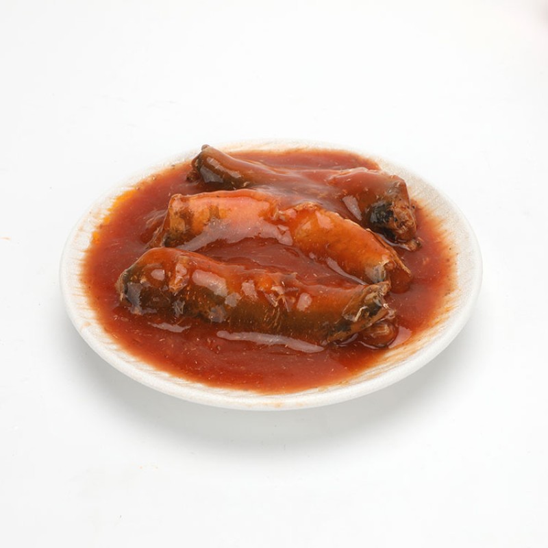 OEM ODM Free Sample Tomato Sauce Canned Seafood High-quality Sardine Delicious Nutrition Canned Fish