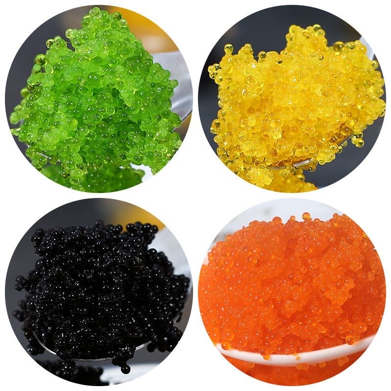 Free Sample OEM ODM Custom Package Original Additive-free Bulk Sell Healthy Frozen Flying Fish Roe Caviar