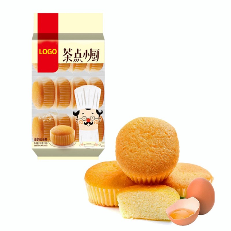 OEM ODM Free Sample Custom Package Snack Satisfy Hunger Hand Tearing Portable Single Individual Packing Instant Bread