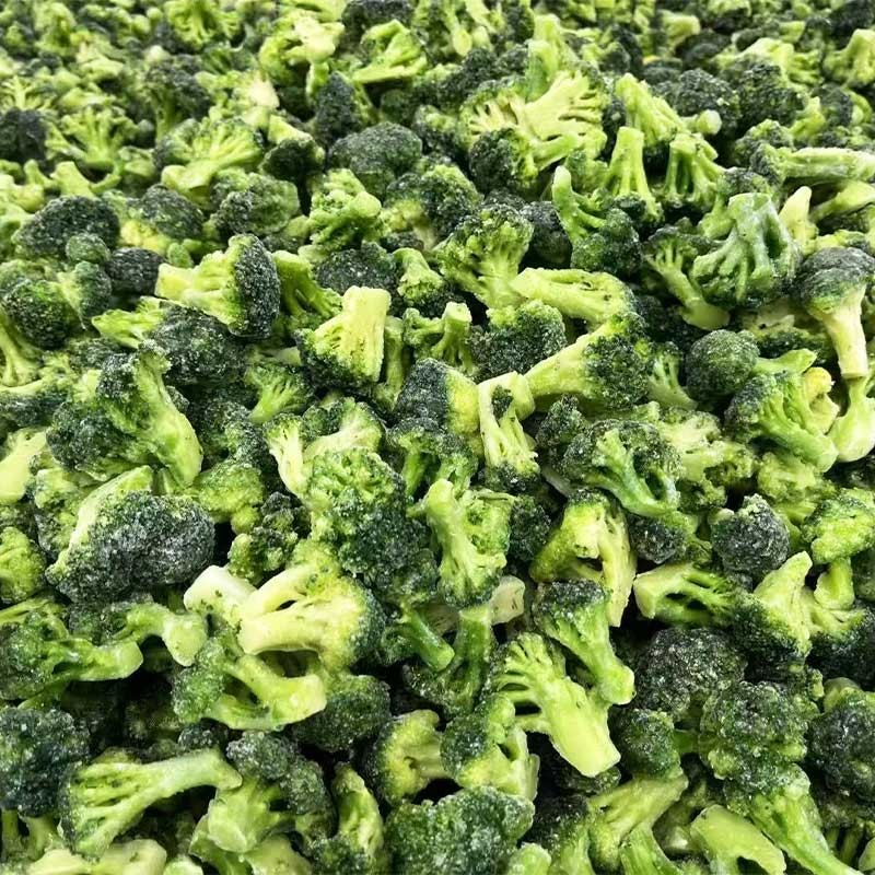 All Vegetable Choose Custom Whole Slice Strip Dice China Supplier Wholesaler Price Fresh IQF Frozen Broccoli Green Cauliflower