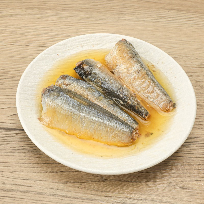 OEM ODM Free Sample Custom Package Canned Sardine In Oil 125g