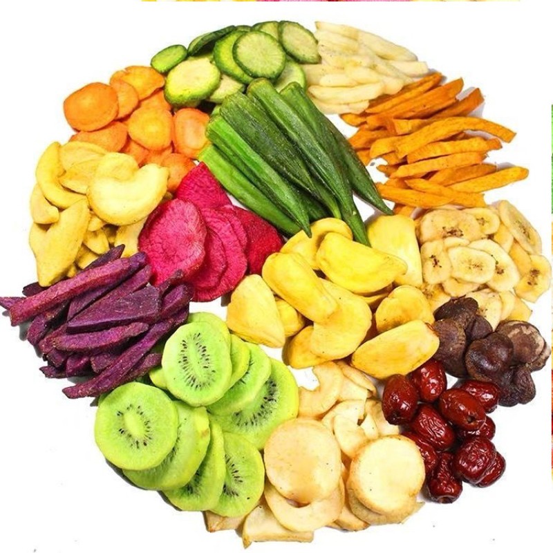 Free Sample Customized Packaging Crispy High-quality Low-temperature Fried Mixed Vegetable Chips