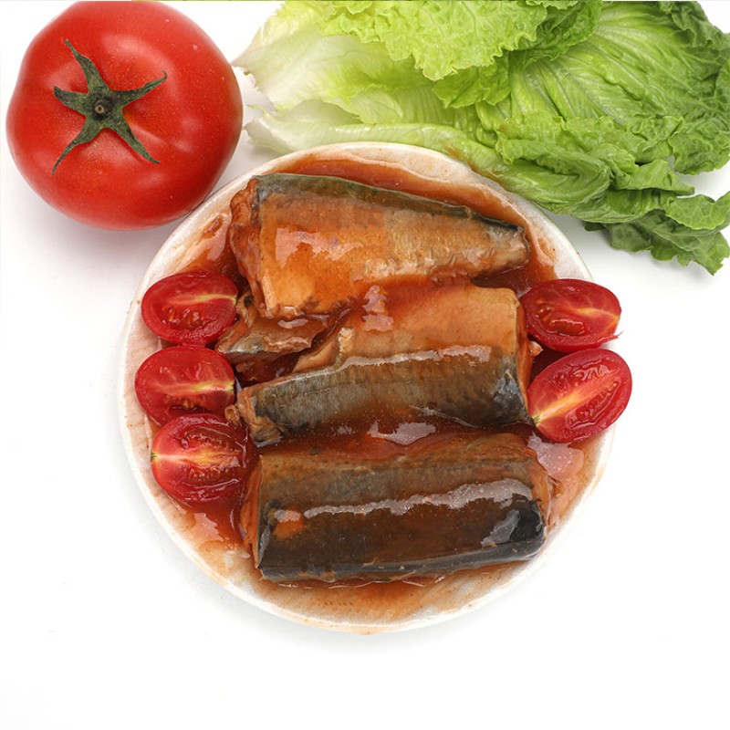 OEM ODM Free Sample Canned Fish Mackerel in Tomato Sauce/ Brine/oil With Approved Factory Price