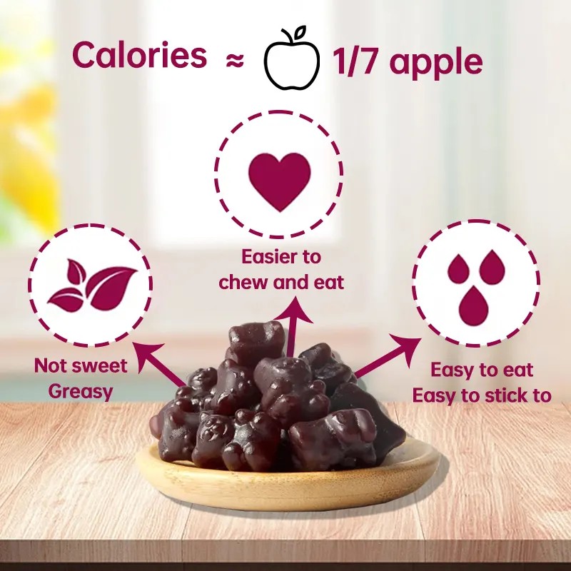 OEM Customized Immune Support Joints Digestion Skin Glow Hair Nails Skin Black Seed Oil Gummies