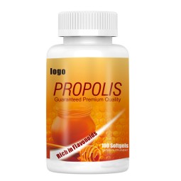 Wholesale Healthcare Supplements Custom Softgel Capsules Propolis Extract Capsules