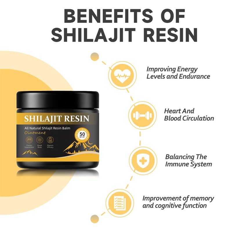 BIOCCHN OEM Shilajit Ointment Himalaya Shilajit Resin with Trace Minerals & Fulvic Acid Dietary Supplement for Immune System