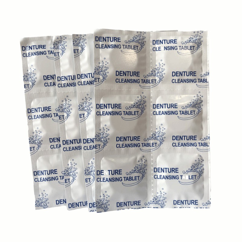 New Arrival Biocaro OEM Effervescent Tablets Manufacturer Good Price Denture Cleansing Tablets for Deep Teeth Whitening