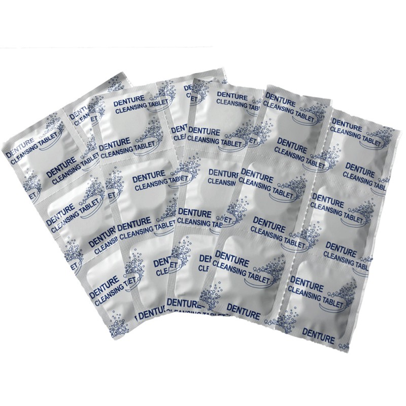 New Arrival Biocaro OEM Effervescent Tablets Manufacturer Good Price Denture Cleansing Tablets for Deep Teeth Whitening