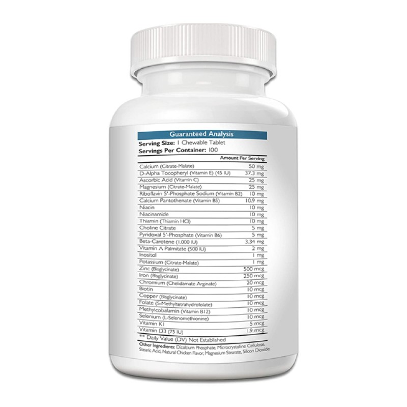 OEM Nutritional Dog Supplements Dog Multivitamins Tablets Vitamin and Mineral Support Dog Tablets Promote Immune Health in Pets