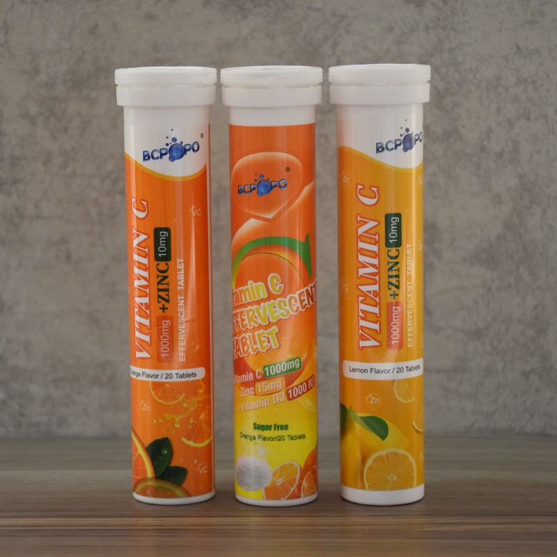 BIOCRICH New Arrival High Quality Effervescent Tablet Vitamin c Zinc with Vitamin D3