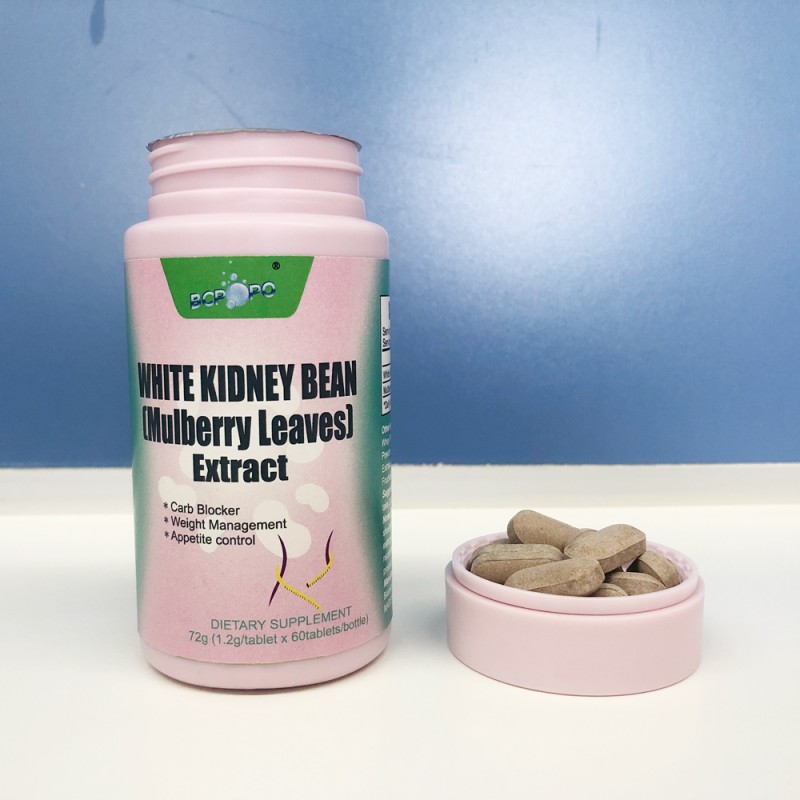 New Arrival Herbal Capsule White Kidney Bean Mulberry Leaf Extract Tablets