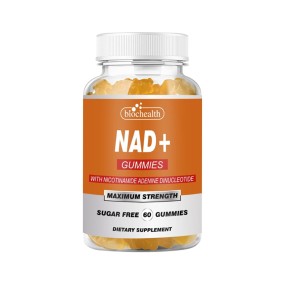 BIOCCHN NAD+ Gummies NAD Resveratrol Supplement NAD Supplements for Women Aging Nicotinamide Riboside Boost Vitamin B3 Zinc