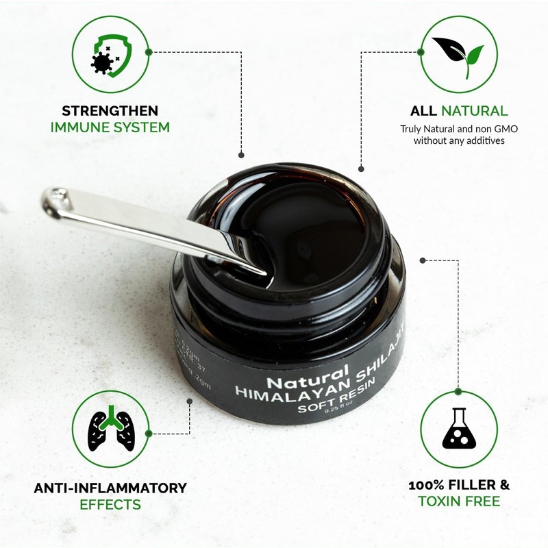 BIOCCHN OEM Organic Shilajit Paste Shilajit Extract Supplements Multiple Minerals Fulvic Acid Shilajit Resin Pure Himalayan