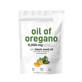 BIOCCHN Private Label Black Seed Oil Antioxidants Dietary Healthcare Supplement Oregano Oil of Oregano Oil Capsules