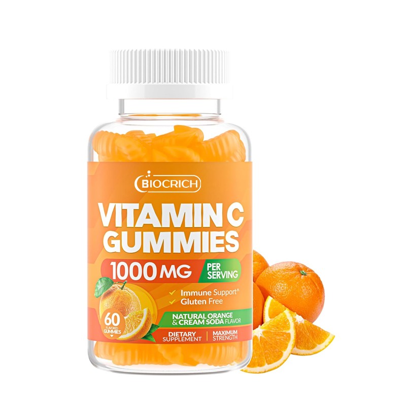 BIOCCHN Private Label Apple Cider Vinegar Gummy Sea Moss Ashwagandha Gummies Elderberry Vitamin Biotin Immune Gummies