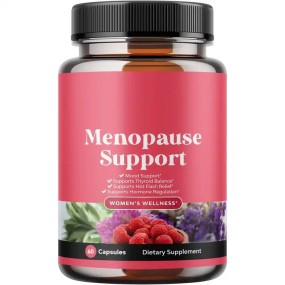 Biocaro OEM Mood Support Capsules Menopause Relief & Hormone Balance Gummies Complete Herbal Menopause Supplement for Women