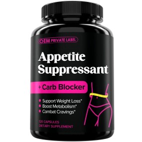 Biocaro OEM Herbal Capsule Carb Blocker Appetite Suppressant Capsules