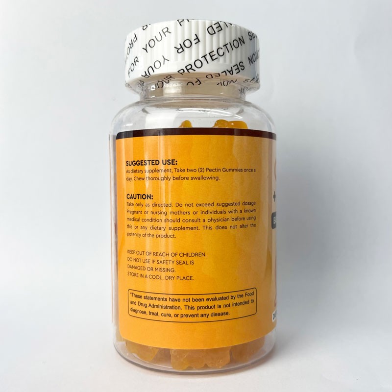 BIOCRICH Private Label Vegan Kids DHA Gummy Candy Supplements Brain Support Intelligence Booster Fish Oil Omega 3 Gummies