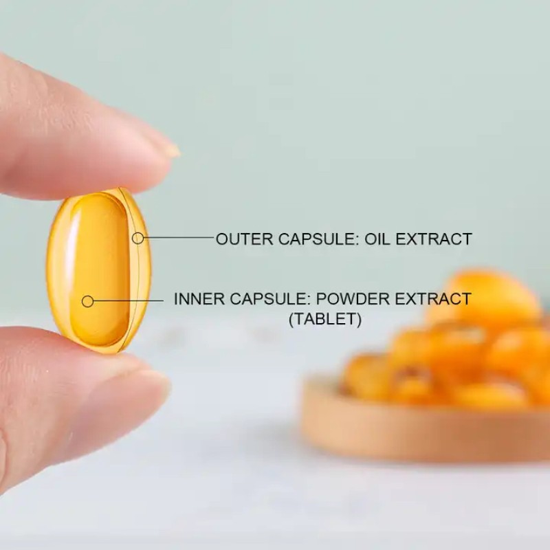 BIOCRICH OEM High in EPA and DHA Omega 3 Fish Oil Softgel Capsule for Men