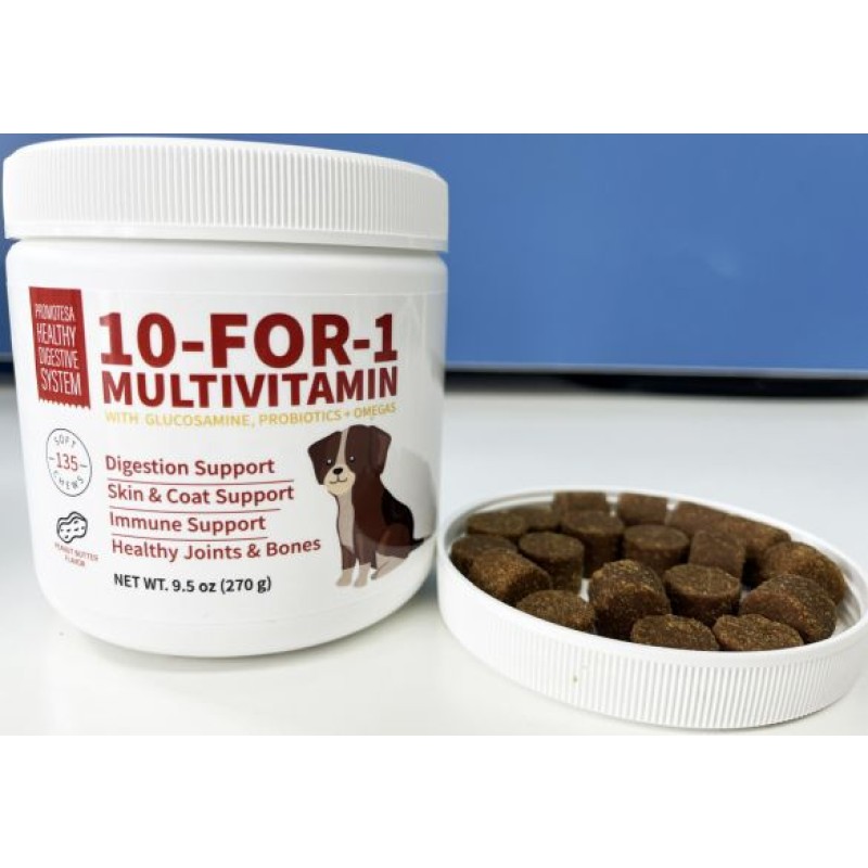 Wholesale Private Label Pet Supplement Multivitamins Dog Chews Pet Health Food Dog Skin and Coat Health