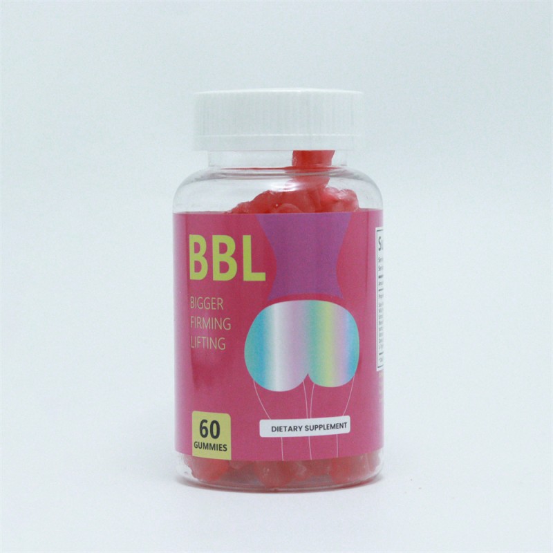 Biocaro OEM Private Label BBL Gummies Maca Root Buttock Booster Hip Enlargement Gummies for Butt Buttocks