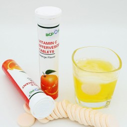 Custom Private Label Best Sales Immunity Booster Supplements Orange 100% Natural Vitamin c Effervescent Tablets