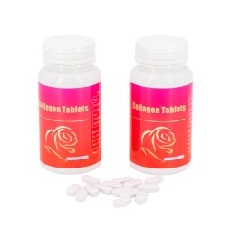 OEM Private Label Customized Formula Supplements Skin Whitening Capsules Chewable Swallow Collagen Tablet