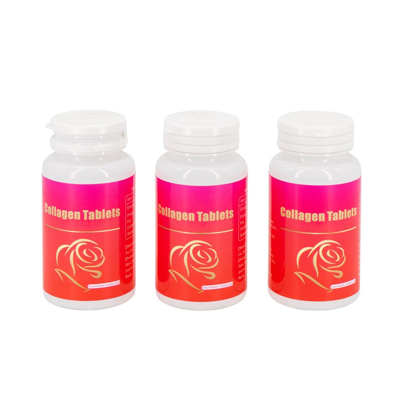OEM Private Label Customized Formula Supplements Skin Whitening Capsules Chewable Swallow Collagen Tablet