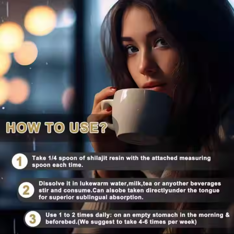 BIOCCHN Himalayan Shilajit Resin Pure With Fulvic Acid 85+ Trace Minerals Shilajit Resin Private Label