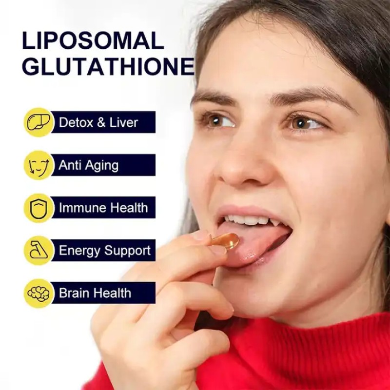 Biocaro OEM Private Label L-glutathione Capsule Softgels Collagen Capsule Vitamin C Skin Whitening Pills