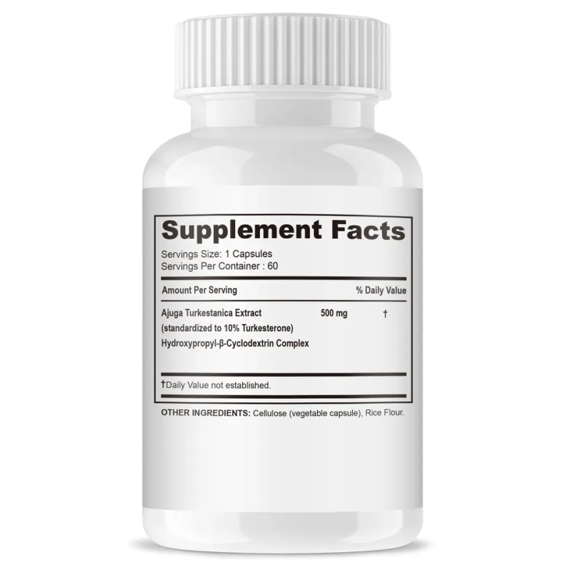 Biocaro Private Label Herbal Supplements Health Food Hydroxypropyl Cyclodextrin Turkesterone Capsules Weight Gain Pill