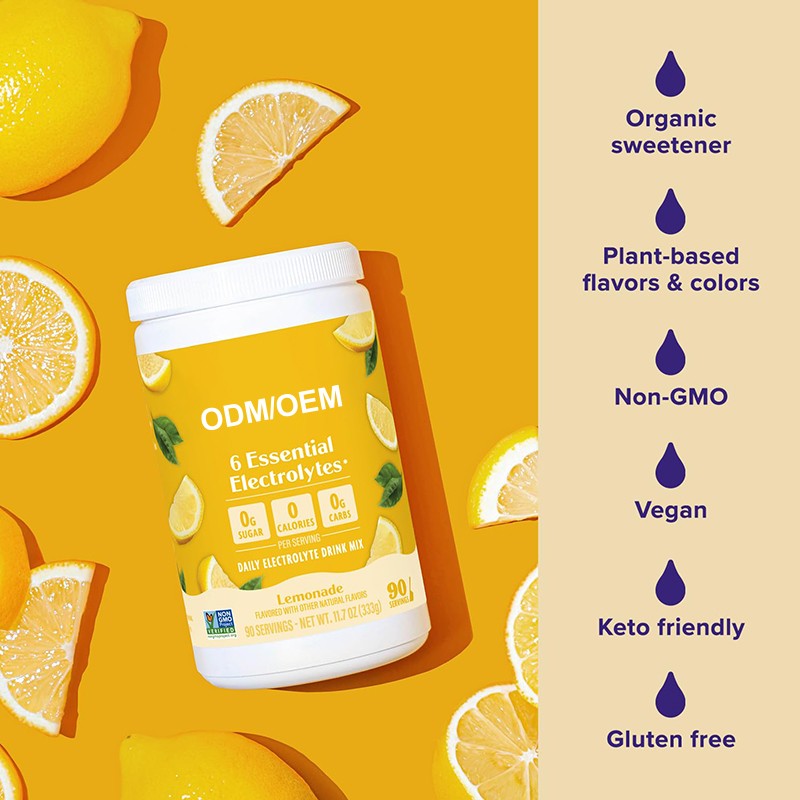 BIOCCHN OEM Hydration Electrolyte Powder Energy Drink Powder Electrolyte Electrolytes Drinks Powder