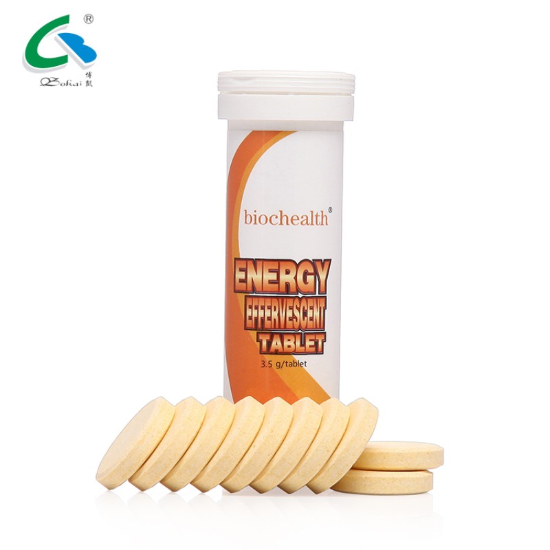 BIOCRICH OEM Private Label Customized Formula Sport Supplements Sports Drinks Increased Energy Effervescent Tablet