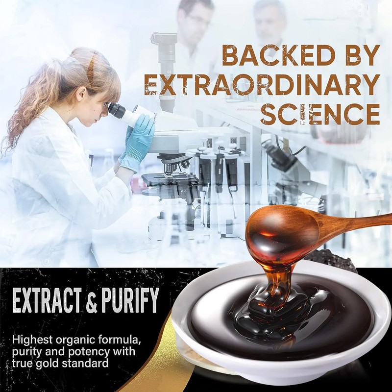 BIOCCHN Pure Natural Himalayan Shilajit Extract Shilajit Resin Natural Shilajit Resin Health Supplement